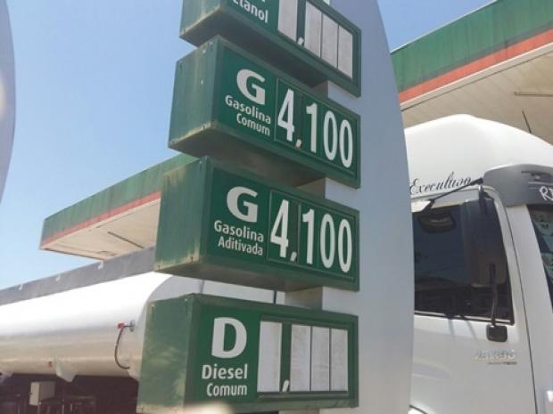 Posto com gasolina mais cara