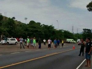 Protesto dos caminhoneiros no ES