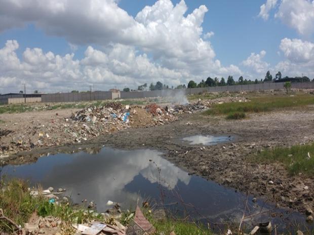 Area aterrada por Arnaldinho