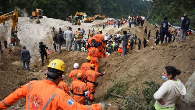 GUATEMALA-WEATHER-LANDSLIDE