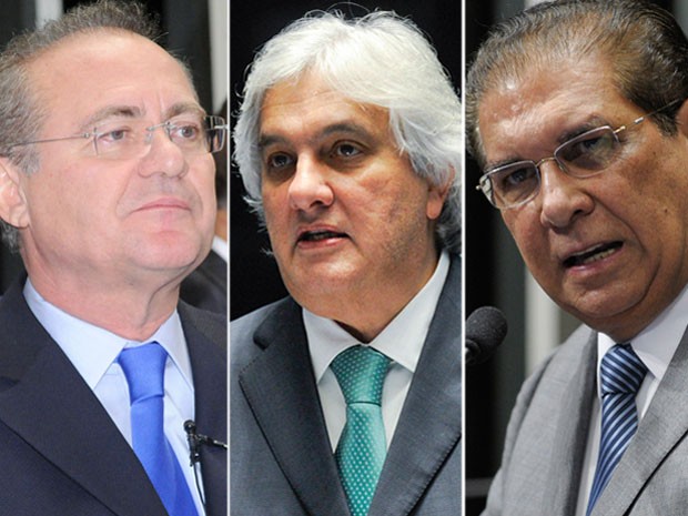 Renan Calheiros, Delcidio Amaral, Jader Barbalho