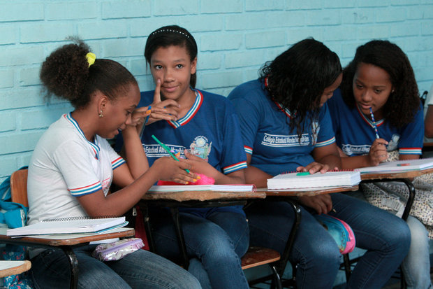 Alunos da rede estadual da Bahia
