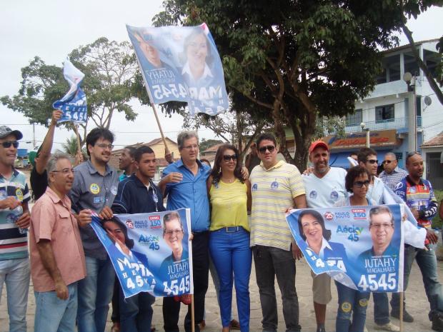 Marta Helena e seu staff