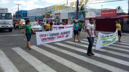 Protestos dos professores, Porto Seguro