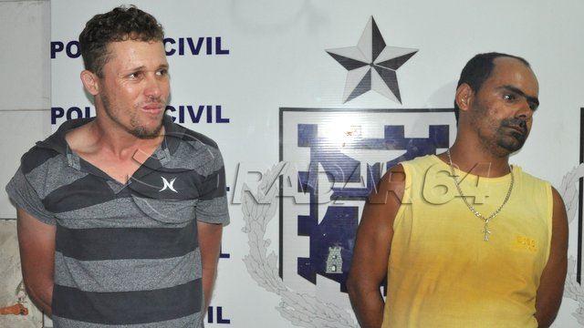 Mardone Alves Santos e Gilliard Santos de Jesus