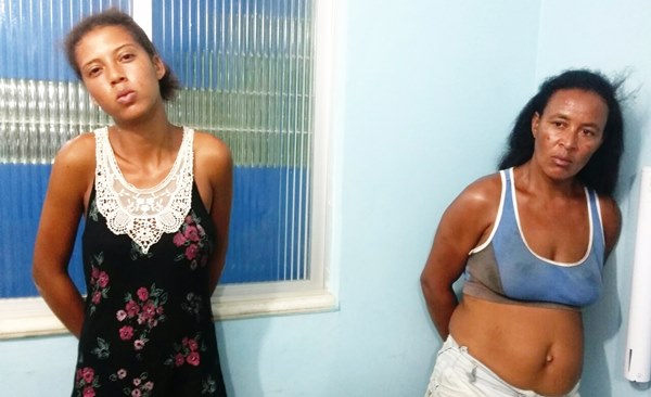 Sheila Ribeiro da Silva e Lorraine da Silva Mendonca acusadas de trafico