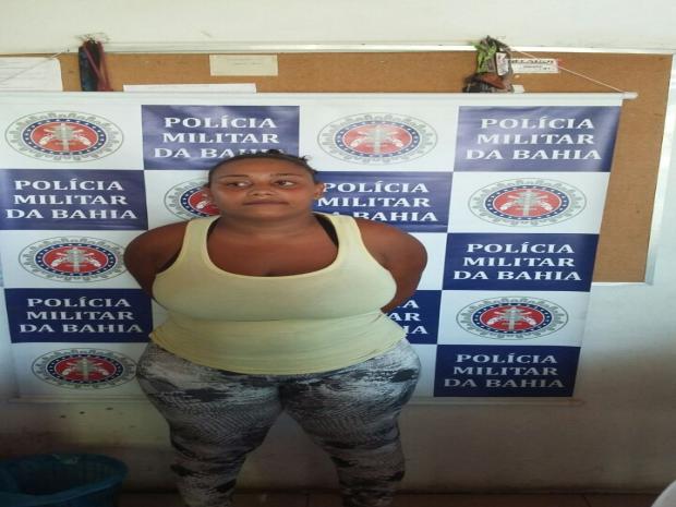 Taina Silva Santos acusasada de assalto