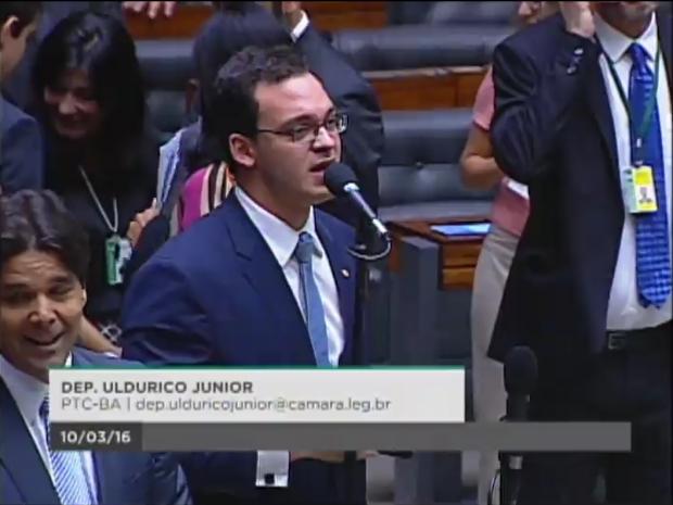 Uldurico Junior na camara