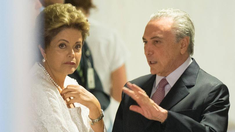 Dilma e Michel Temer