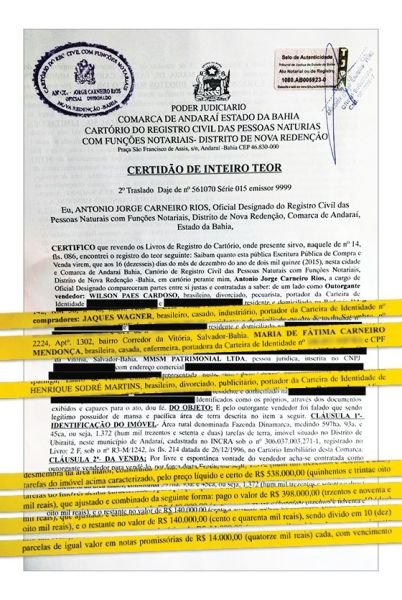 Documento sitio Jaques Wagner