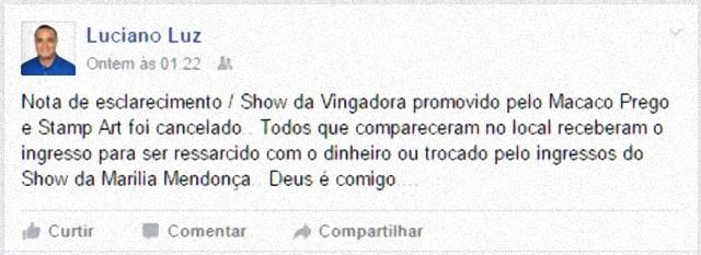 Show da Banda Vingadora Cancelado (3)