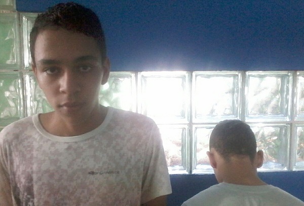 Luciano Jesus da Silva e o um menor de 16 anos