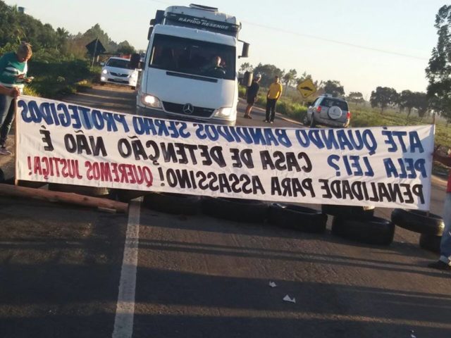 Protesto Rancho Alegre