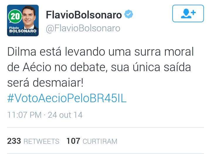 Filho de Bolsonaro passa mal1