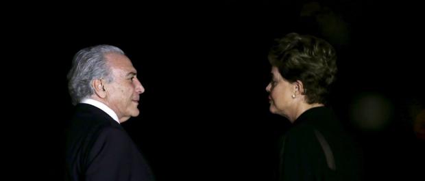 dilma e temer