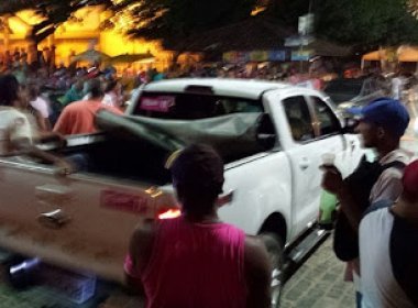 Sete pessoas são baleadas em comício com Rui Costa em Ipiau