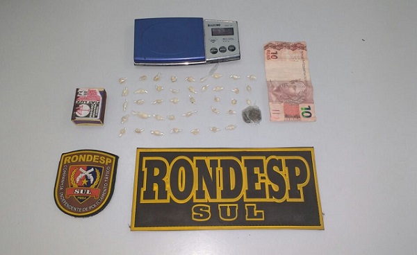 Tancredo Neves RONDESP apreende adolescente no momento em que vendia drogas em um bar (2)