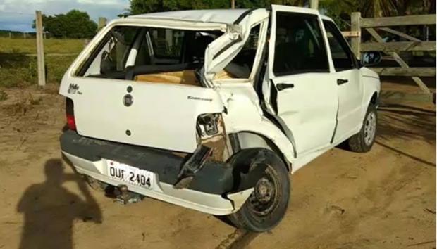 Carro que vitimou Romeu Pires