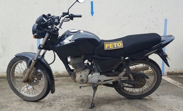 Castelinho PETO recupera moto que foi furtada na madrugada