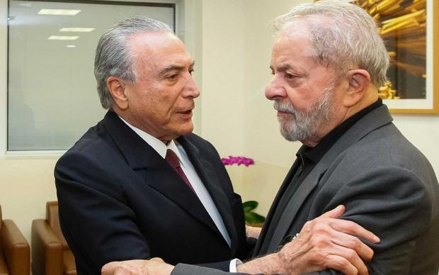 Temer e Lula